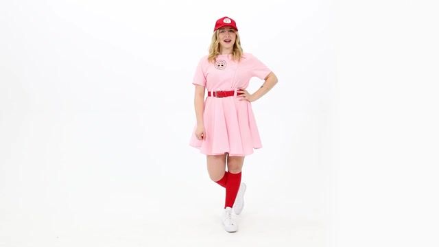 FUN0061AD A League of Their Own Adult Economy Costume