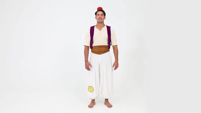 FUN4699AD Disney Aladdin Deluxe Street Rat Costume