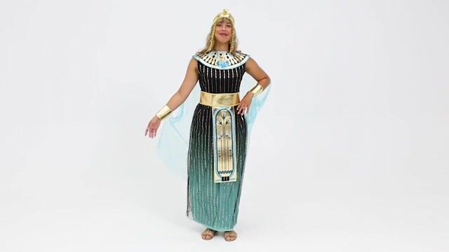FUN5440AD Adult Teal Cleopatra Costume