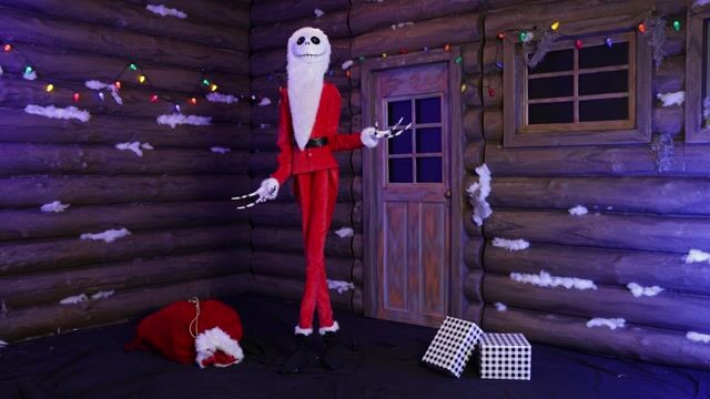 6.5FT Nightmare Before Christmas Animatronic Jack Skellington as