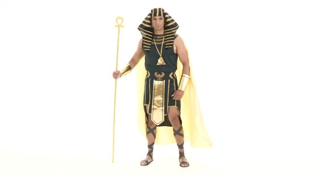 You'd better bow down when the King of Egypt enters the room. You'll be the ultimate ruler when you're dressed in this costume.