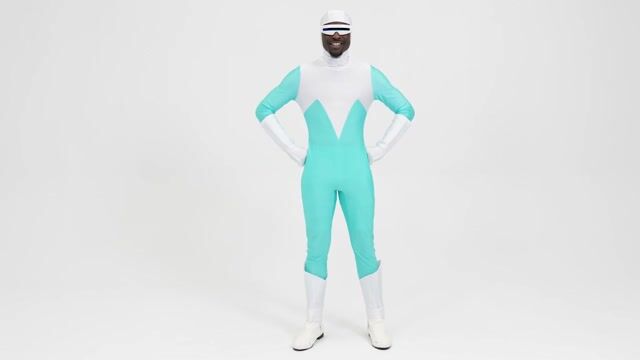 FUN4684AD The Incredibles Deluxe Adult Frozone