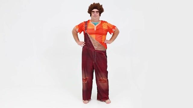 FUN4883PL Plus Size Disney Wreck It Ralph Men's Costume