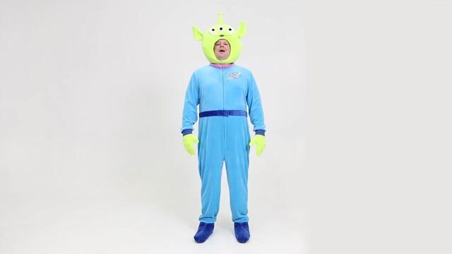FUN4746PL Disney and Pixar Toy Story Alien Plus Size Costume