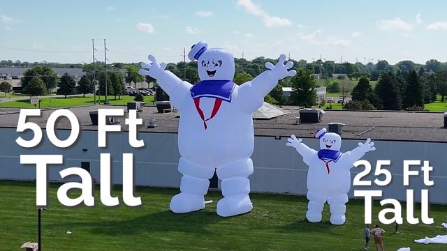 FUN4178XXL 50ft Inflatable Ghostbusters Stay Puft Marshmallow Man
