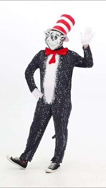 Bring storybook fun to life with the Dr. Seuss If I Ran Your School Cat in the Hat Costume. This costume is playful, colorful, and perfect for school events, book week, or themed parties.